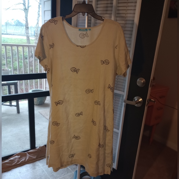 Cotton Connection | Dresses | Xl Linen Tunic Dress | Poshmark